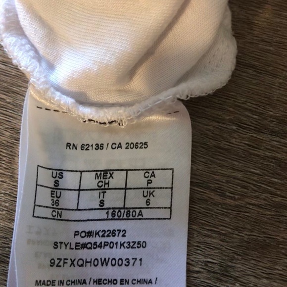 Guess White Wrap Eldoris Bodysuit - Picture 5 of 6